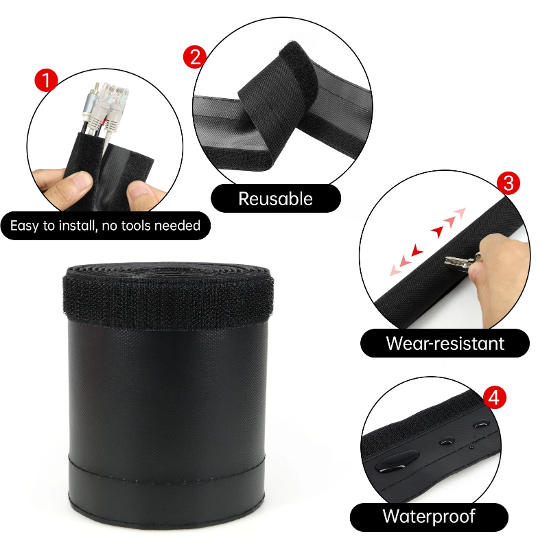 1-10m 방수 슬리브 내마모성 오디오 케이블 와이어  - Cable Sleeve Neoprene 리뷰 및 가격