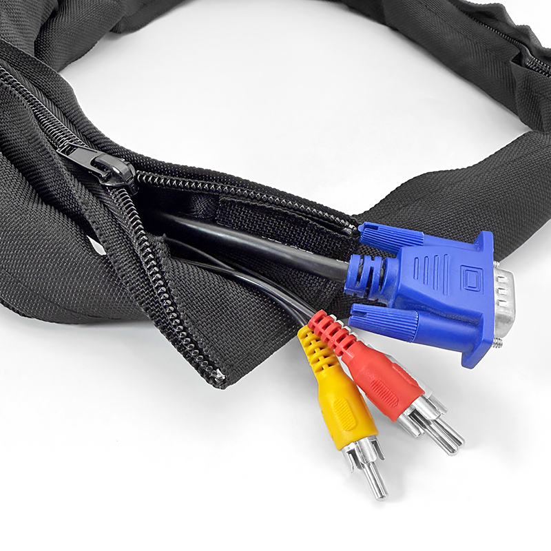 지퍼 케이블 슬리브 방수 와이어 케이블 관리 케이블 와 - Cable Sleeve Neoprene 리뷰 및 가격