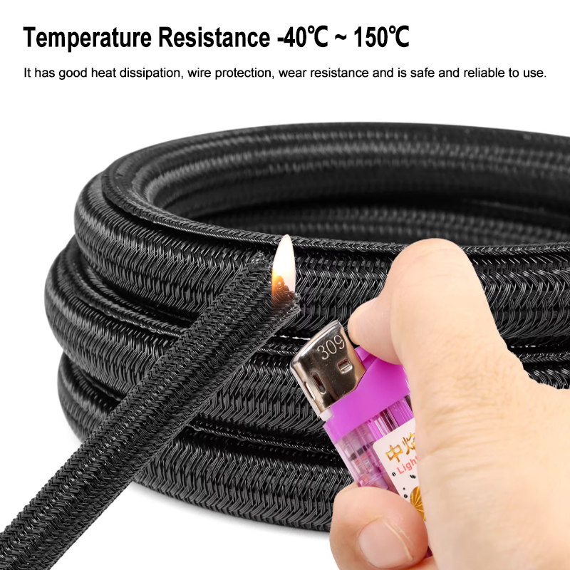 2/10m 검정색 PET 편조형 자가 폐쇄형 케이블 슬 - Cable Sleeve Neoprene 리뷰 및 가격