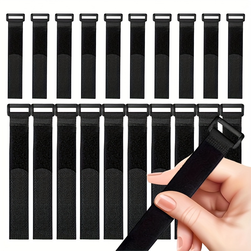 10-100개 재사용 가능한 벨크로 케이블 타이, 조절 - Cable Sleeve Neoprene 리뷰 및 가격