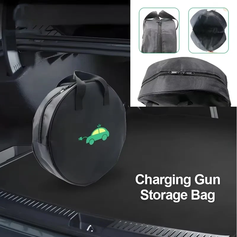 내구성이 뛰어난 원형 자동차 충전 케이블 보관 가방 방 - Cable Organizer Bag 리뷰 및 가격