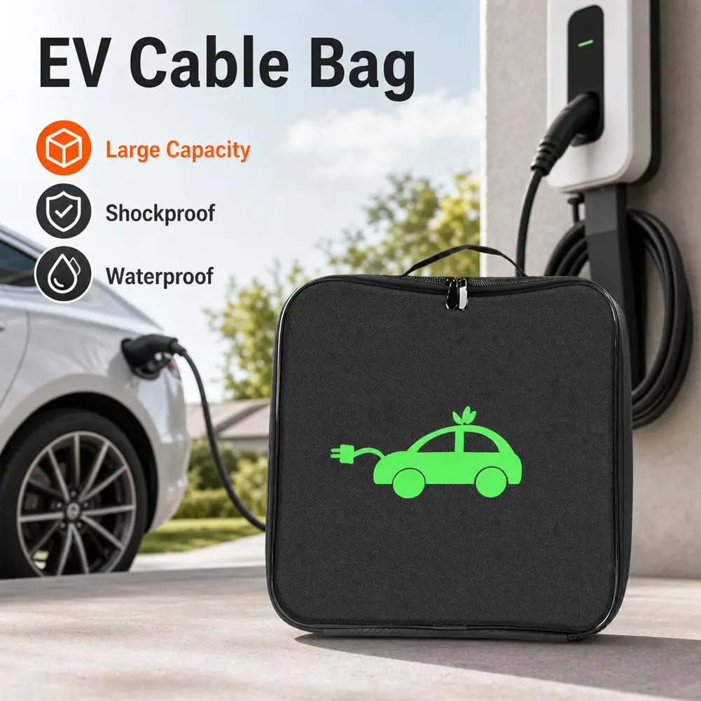 EV 자동차 배터리 점퍼 케이블 가방 전기차 충전 케이 - Cable Organizer Bag 리뷰 및 가격