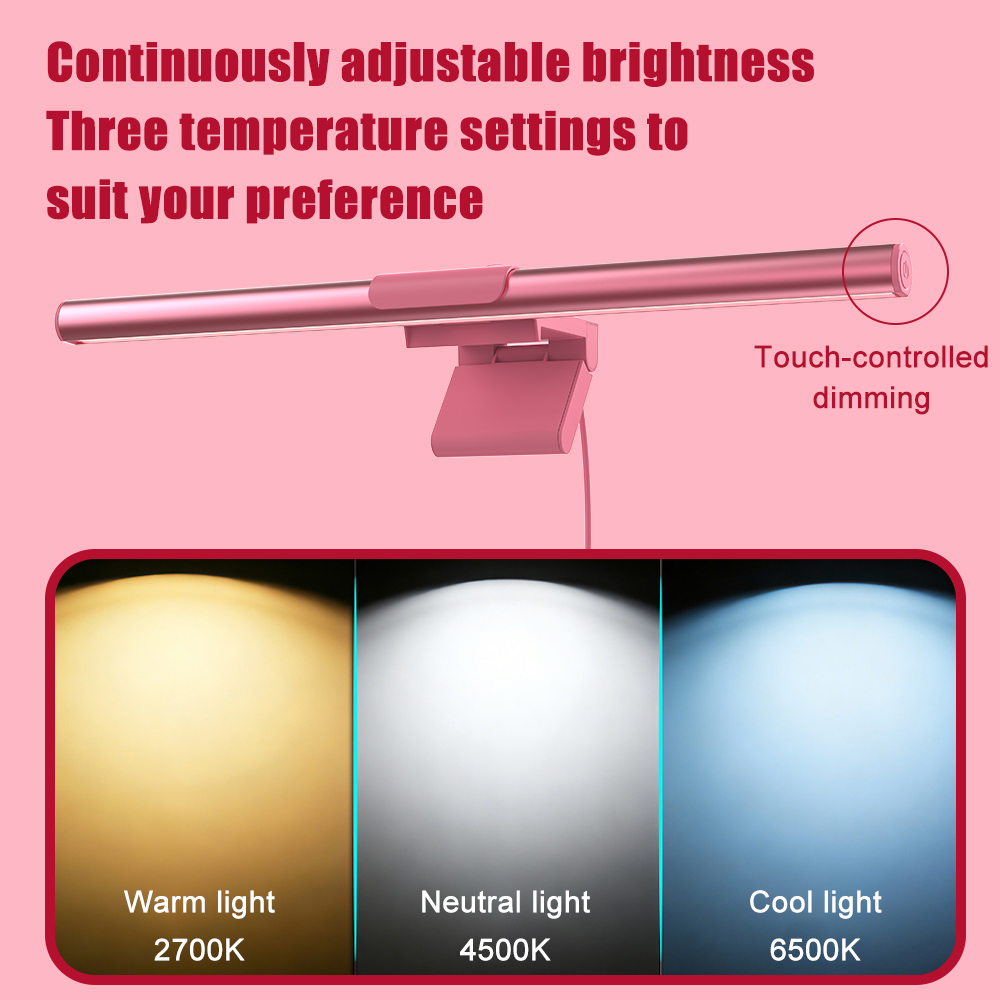 RGBIC 와이파이 설정 라이트 바 모니터 핑크 귀여운 - Tech Table Accessories 리뷰 및 가격