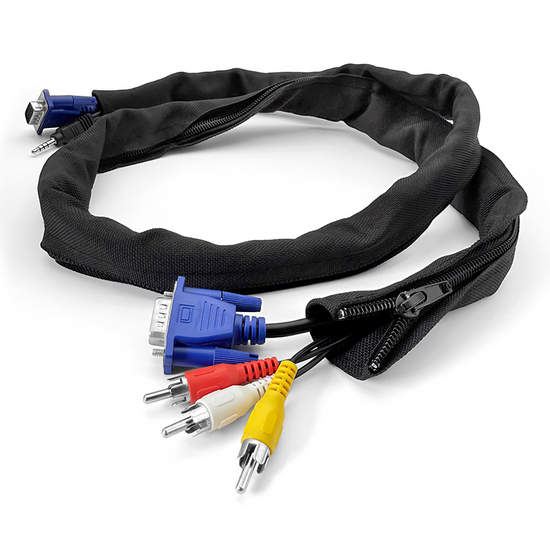 재사용 가능한 엉킴 방지 지퍼 케이블 슬리브 16-10 - Cable Sleeve Neoprene 리뷰 및 가격