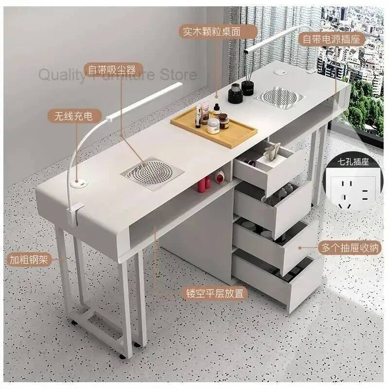 휴대용 슬림 네일 디자이너 테크 테이블 모던 테이블 매 - Tech Table Accessories 리뷰 및 가격