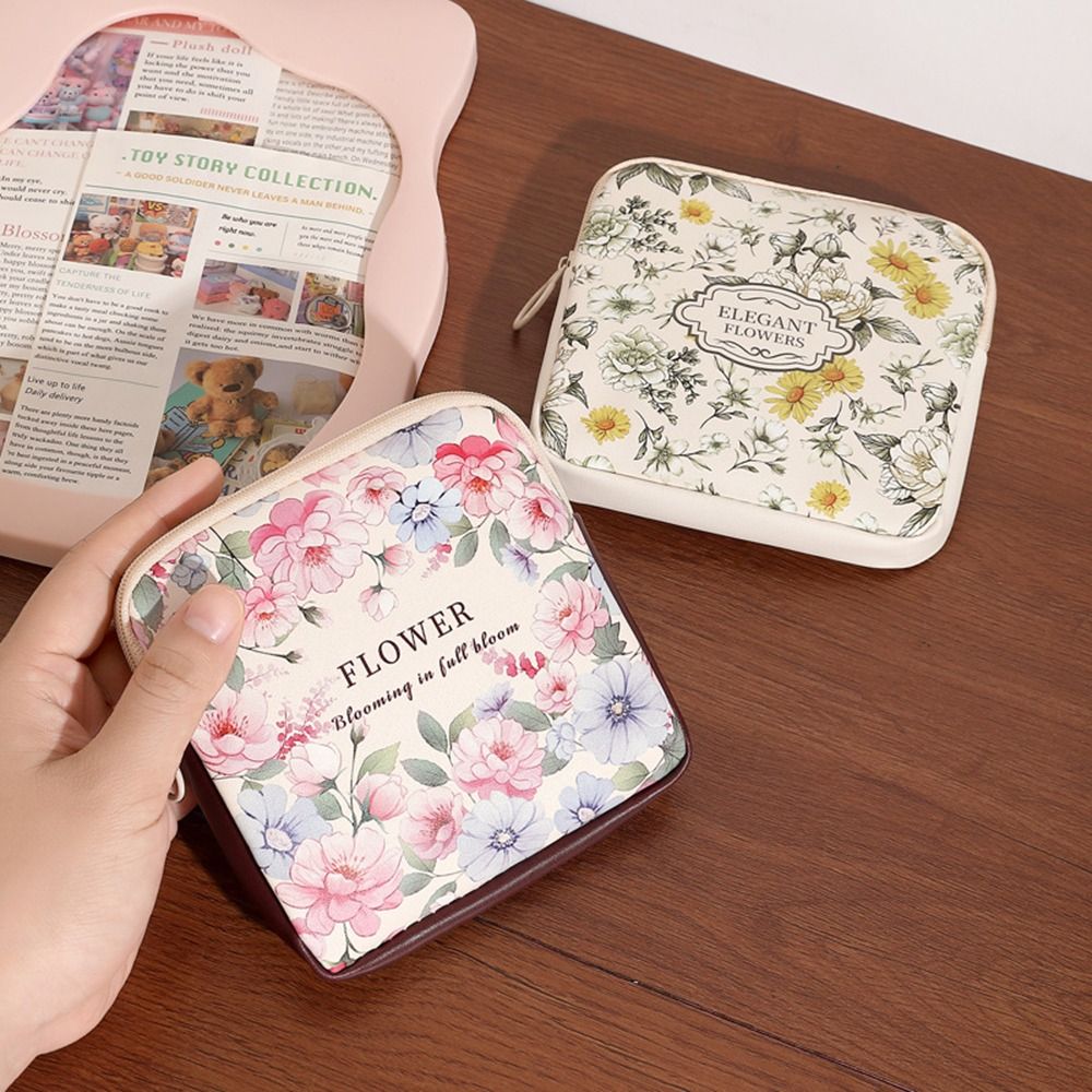 새로운 PVC 생리대 가방 대용량 다용도 화장품 가방  - Cable Organizer Bag 리뷰 및 가격